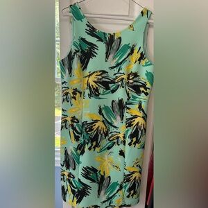 Pappagallo tropical print dress size 6
